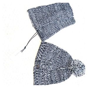 Rebecca minkoff beanie and arm warmer set